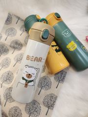 BÌNH GIỮ NHIỆT Gấu Siêu Ngầu