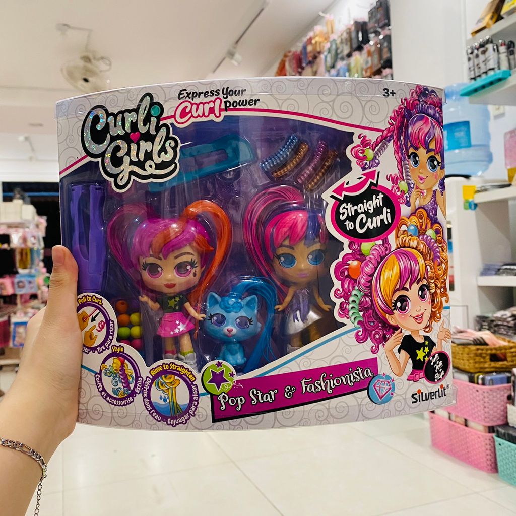 Đồ chơi búp bê Ngôi sao ca nhạc Charli Hãng Curli Girls