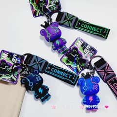 Móc Khóa Gấu Vương Miện Connect