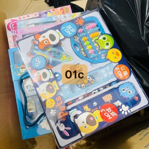 Bộ Đồ Dùng Học Tập Cho Bé (7 món)