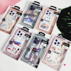 Case Ốp điện thoại iPhone Switcheasy Chính Hãng Trong Stickers Du Lịch iPhone 15Promax