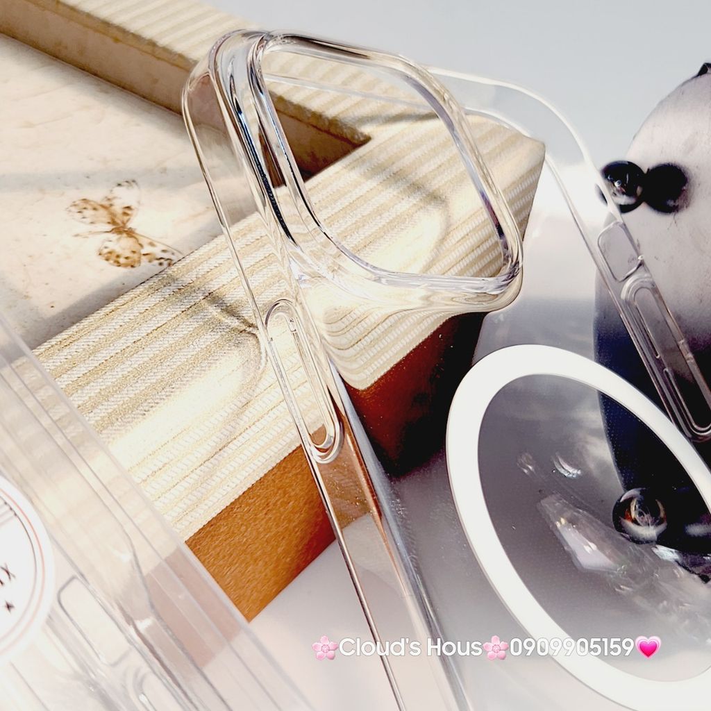 Case Ốp điện thoại iPhone Likgus Trong Magsafe Không Vàng iPhone 11/12/13/14/15/16/Pro/Plus/Promax