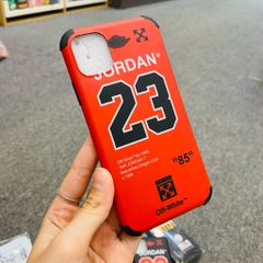Case ốp điện thoại iPhone Jordan 23 phôi chống shock nhám bóng