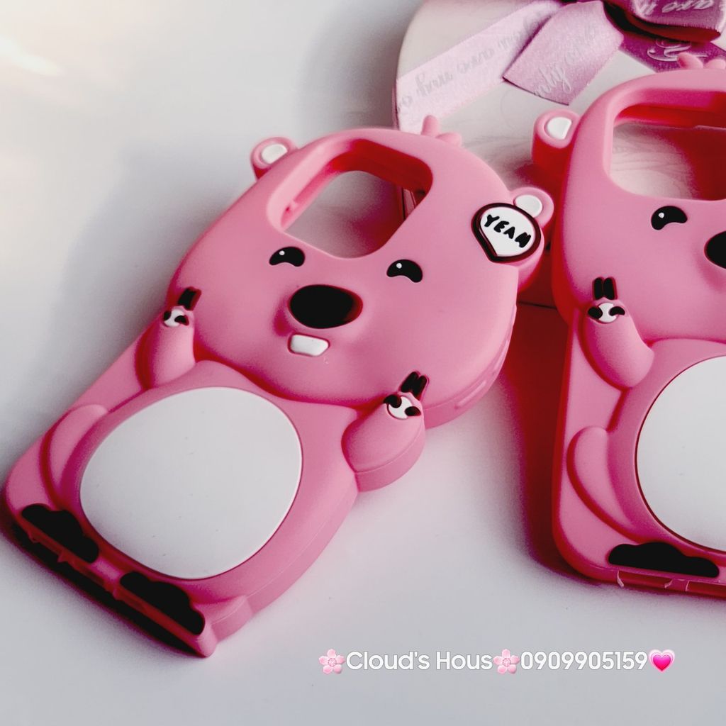 Case Ốp điện thoại iPhone Su dẻo Chuột Loopy Yeah iPhone 6P/7P/8P/X/Xs/XSMax/11/12/13/14/15/Pro/Promax