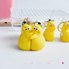 Móc Khóa Trái Chuối Đôi