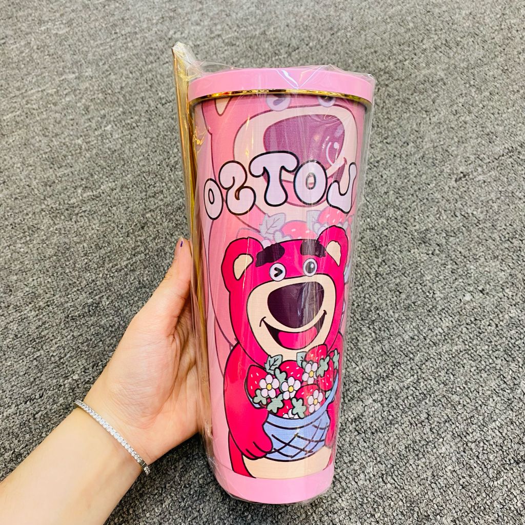 Tổng hợp Ly Giữ Nhiệt Gấu Dâu Lotso