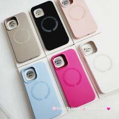 Case Ốp điện thoại iPhone Silicone Magsafe Basic iPhone 11/12/13/14/15/Plus/Pro/Promax