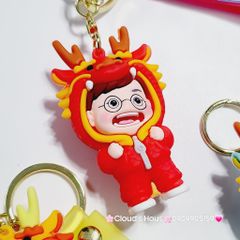 Móc Khóa Cậu Bé Cosplay Rồng TẾT