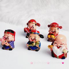 Bộ 5 Ông Tượng Thần Tài ( Phúc - Lộc - Thọ - Tài - Hỷ ) -trang trí nhà cửa