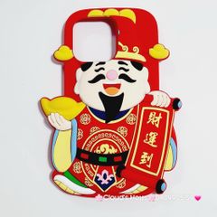 Case Ốp điện thoại iPhone Su dẻo Ông Thần Tài iPhone 11/12/13/14/15/Pro/Promax - TẾT