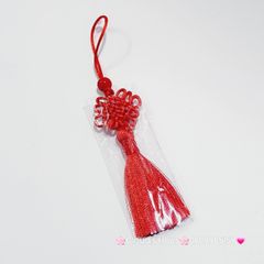 Móc Khóa Tua Rua Đồng Tâm Kết Treo Cát Tường ( TAIWAN)