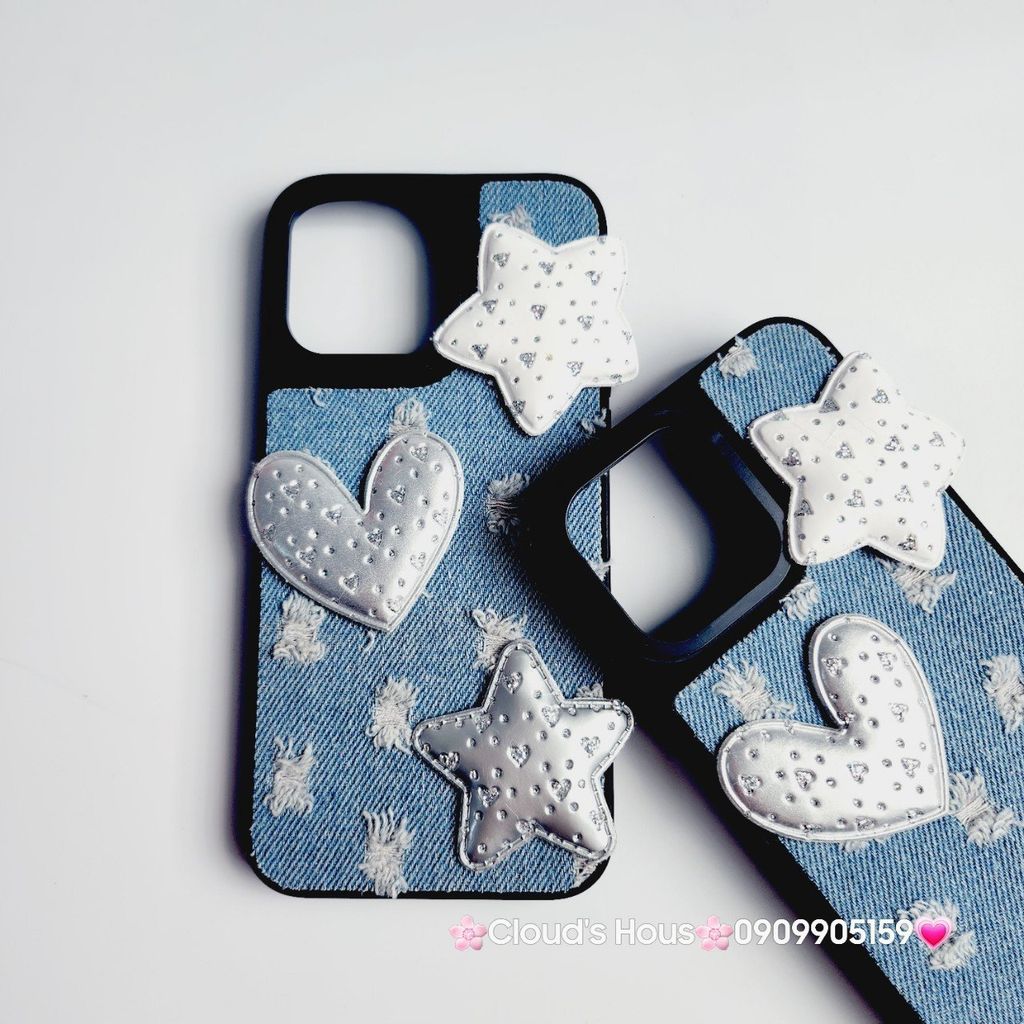 Case Ốp điện thoại iPhone Jeans Ngôi Sao Nổi Cá Tính cá tính iPhone 7+/8+/X/Xs/XSMax/11/12/13/14/15/Pro/Promax