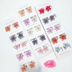 Kẹp tóc Hoa Đá Bling Bling - Ngọc Trai