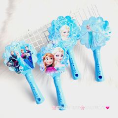 Lược Chải Tóc Đệm Khí Mát Xa Hình Công Chúa Elsa Frozen Tiện Dụng Dành Cho Bé Gái