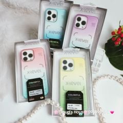 Case Ốp điện thoại iPhone X-level Chính hãng Ombre  iPhone 15Promax