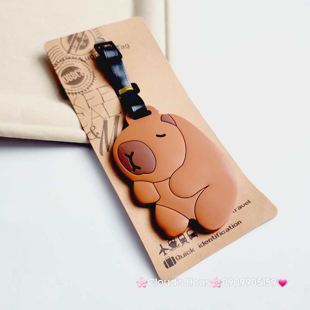 Tag Treo Vali Silicone Luggage Tag Đài Loan