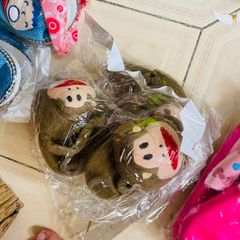 Dép Lông đi trong nhà hoạt hình của trẻ em - người lớn