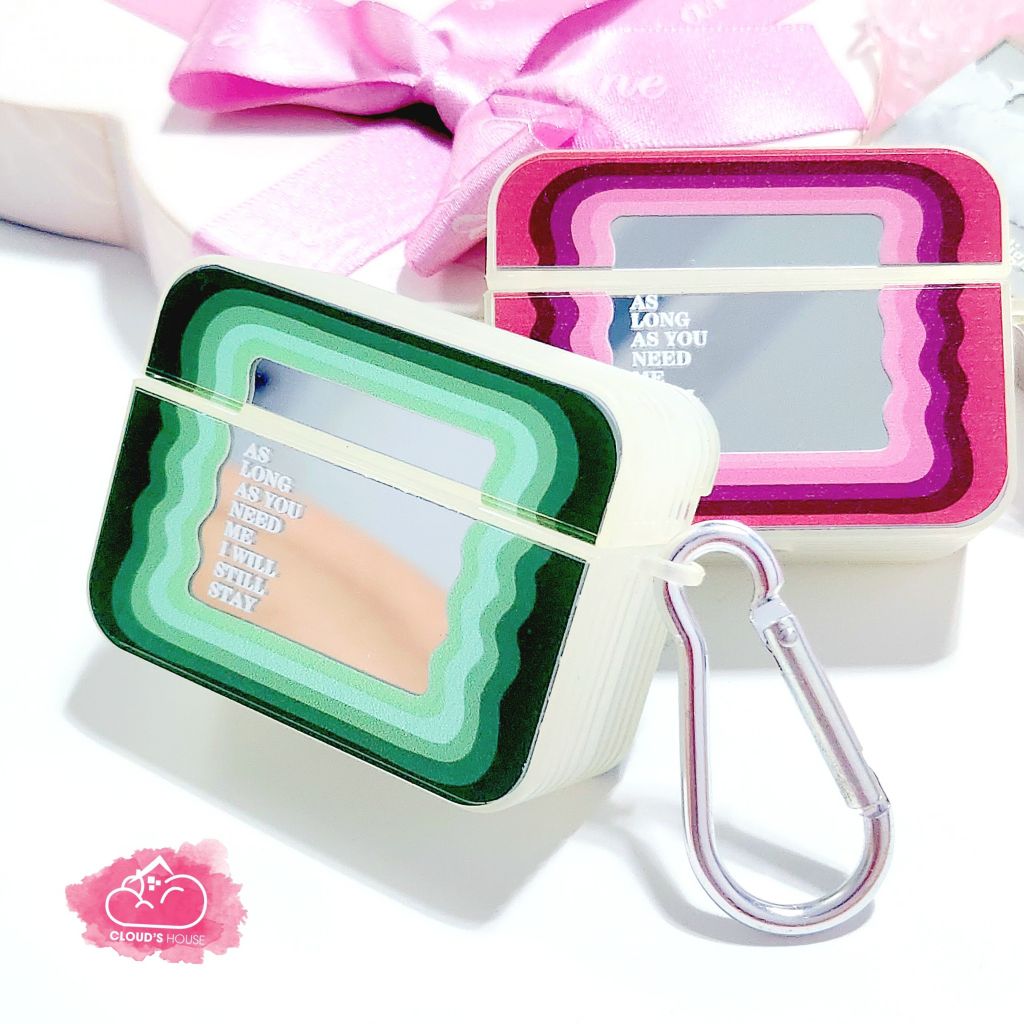 COVER AIRPOD Tráng Gương Form Vuông
