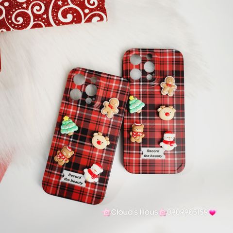 Case Ốp điện thoại iPhone Noel Caro Icon nổi iPhone 11/12/13/14/15/Plus/Pro/Promax