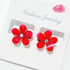 Kẹp tóc Hoa Đá Bling Bling - Ngọc Trai