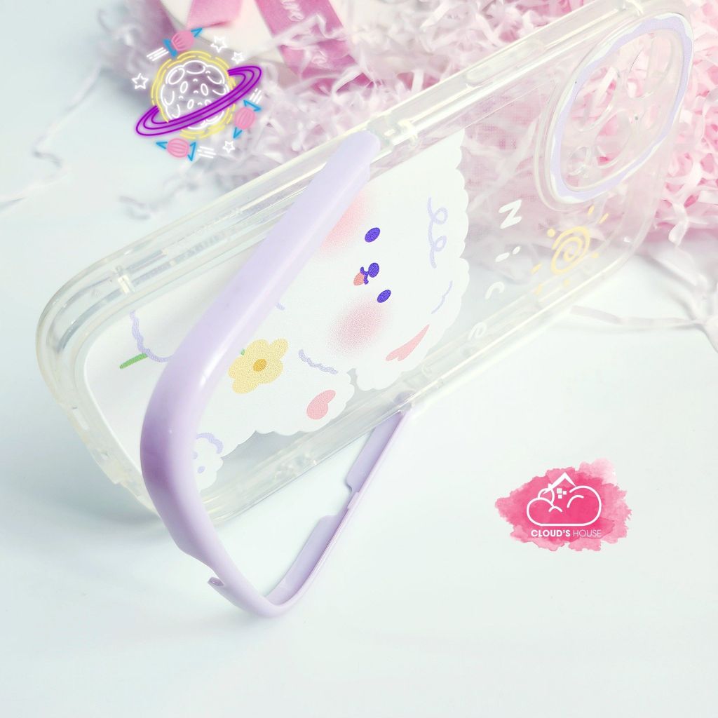 Case iPhone Thỏ cute Trong Chống Dựng iPhone 11/12/13/14/Plus/Pro/Promax