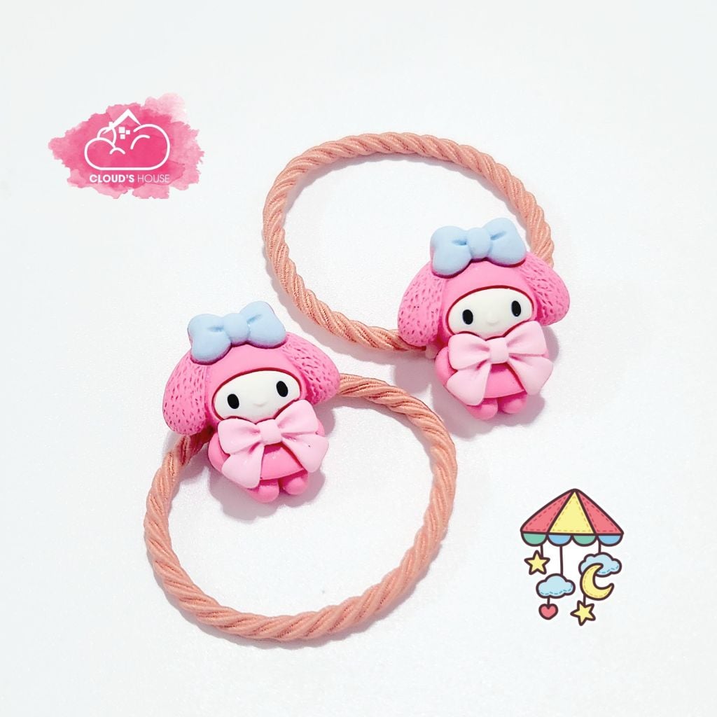 Đồ cột tóc cho bé Hoạt Hình size nhỏ