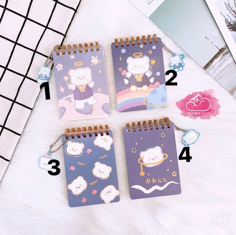 SỔ LÒ XO Thiên Thần Gấu