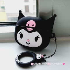 Cover Case Vỏ bảo vệ Airpod Su dẻo Kuromi Su dẻo Airpod 1/2/3/Pro/Pro2