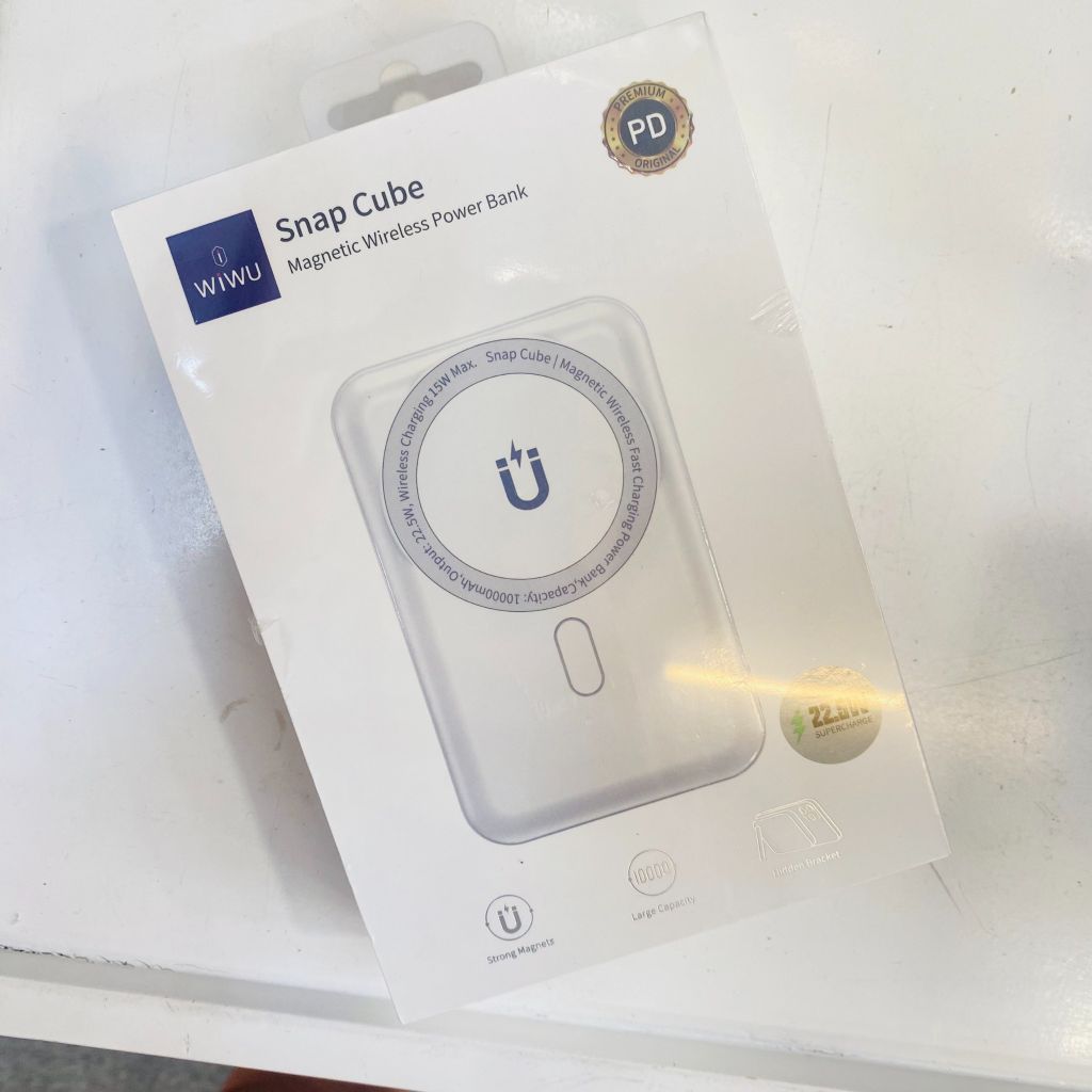 POWERBANK - Sạc dự phòng Chính hãng WIWU Magsafe 22.5W 10000mAh (4 màu)