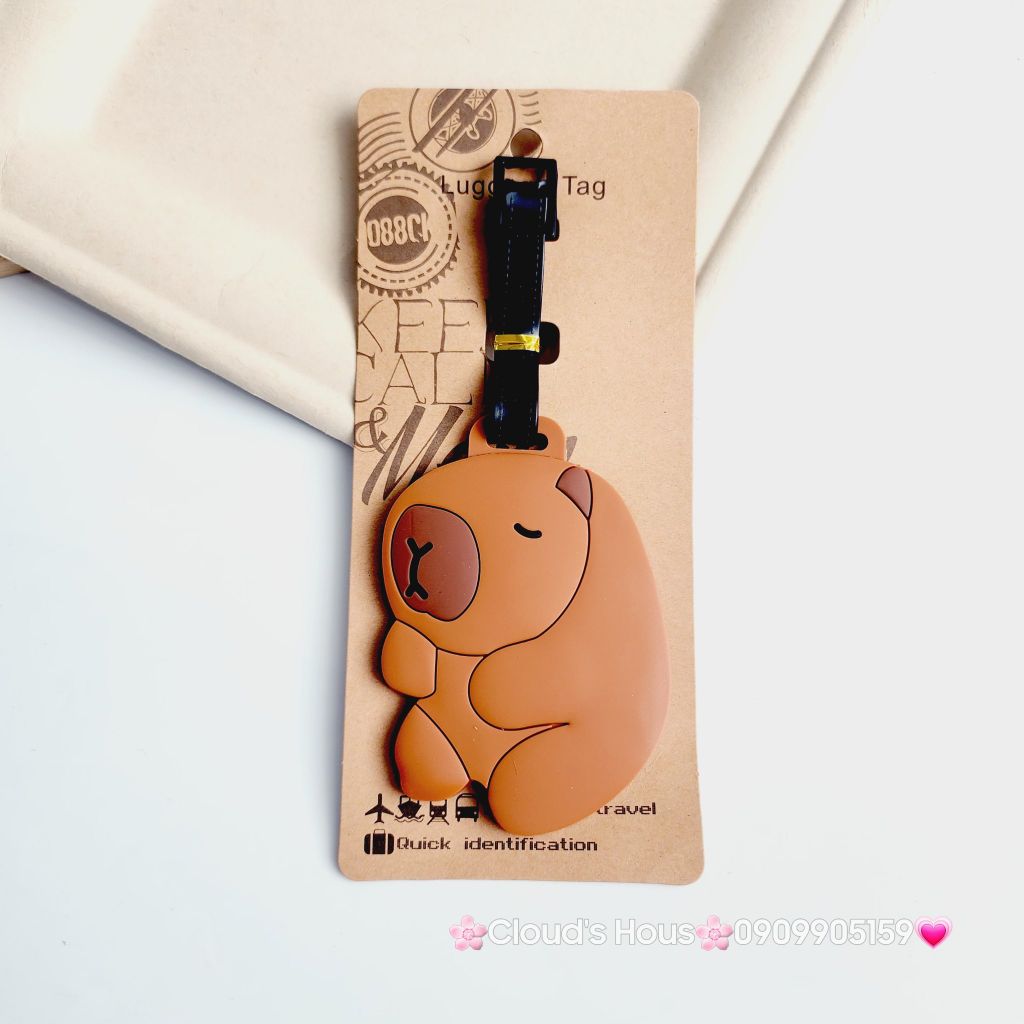 Tag Treo Vali Silicone Luggage Tag Đài Loan