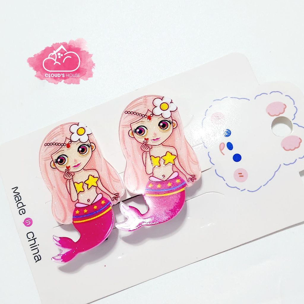 Kẹp tóc nhân vật Hoạt hình (9 mẫu )