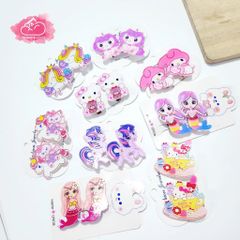 Kẹp tóc nhân vật Hoạt hình (9 mẫu )