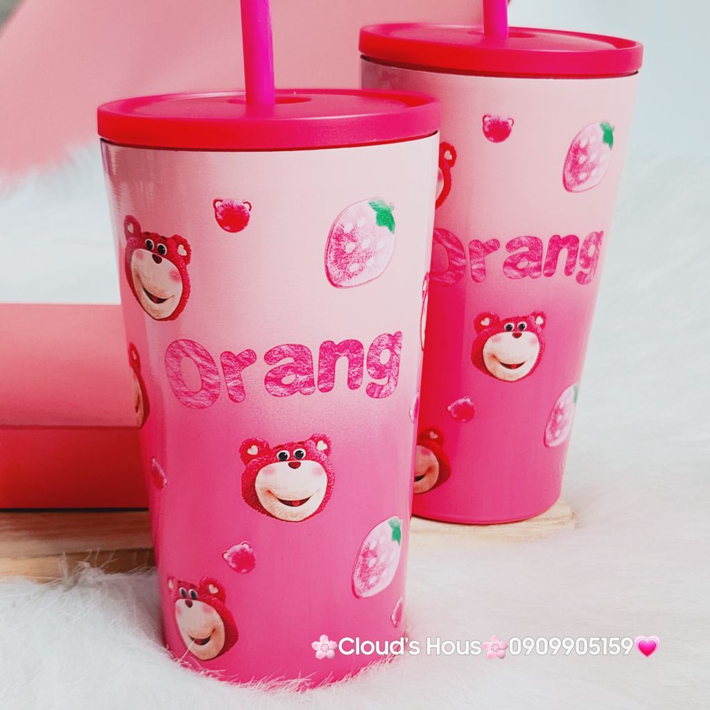 Tổng hợp Ly Giữ Nhiệt Gấu Dâu Lotso