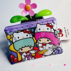 BÓP Ví Mini Trong Suốt In Hình Kute Sanrio Chính Hãng