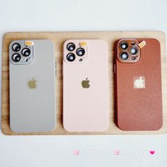 Case Ốp điện thoại iPhone Da Trơn Basic Bảo Vệ Camera iPhone 11/12/13/14/15/Pro/Promax
