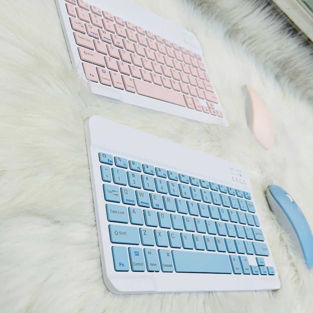 Bàn Phím Và Chuột Không Dây Kit Nhỏ Gọn