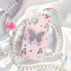Case Ốp điện thoại iPhone Bướm Butterfly Nhám Bóng Gương iPhone 11/12/13/14/Plus/Pro/Promax