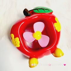 Mini Fan - Quạt hình Táo để (3 màu) Sz Lớn