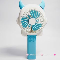 Mini Fan - Quạt Cầm Tay Có Tai Sừng Nhiều màu