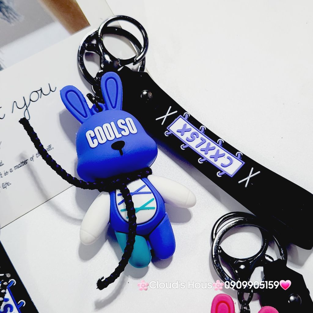 Móc khóa Thỏ ngầu Coolso