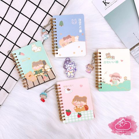 SỔ LÒ XO Cô Gái Mái Ngố