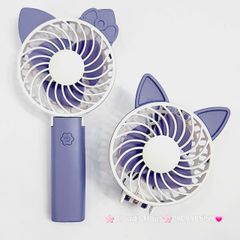 Quạt Cầm Tay - Để Bàn Tai Mèo Gập Được Đầu