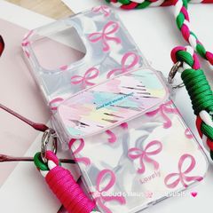 Dây Dù ĐEO chéo kèm thanh KẸP giữ điện thoại hoạt hình kute