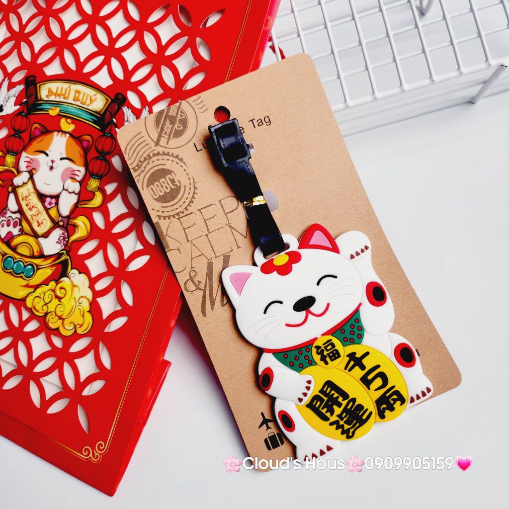 Tag Treo Vali Silicone Luggage Tag Đài Loan