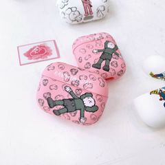 Cover Case Vỏ bảo vệ Airpod Bearbrick Kaws Nhám trơn Airpod 1/2/3/Pro/Pro2