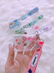 COVER AIRPOD Túi Bấm Trong In Hình Kute