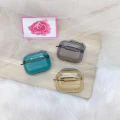 Cover Case Vỏ bảo vệ Airpod Trong tròn gọn xịn