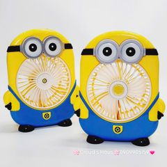 Quạt Cầm Tay - Để Bàn Minions To