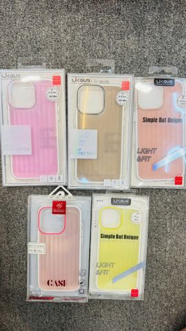 Case Ốp điện thoại iPhone Likgus Nhám Vân Nhiều Màu Chống Shock iPhone 16/15/14Pro/Promax