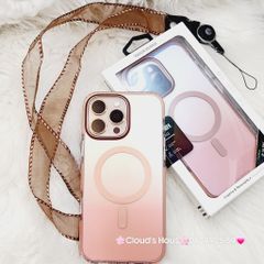 Case Ốp điện thoại iPhone Màu Ombre ánh Hologram Raigor Inverse chính hãng cho iPhone 16 Pro/iPhone 16 Pro Max